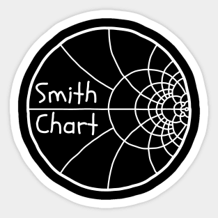 SMITH CHART Electrical Engineering Sticker